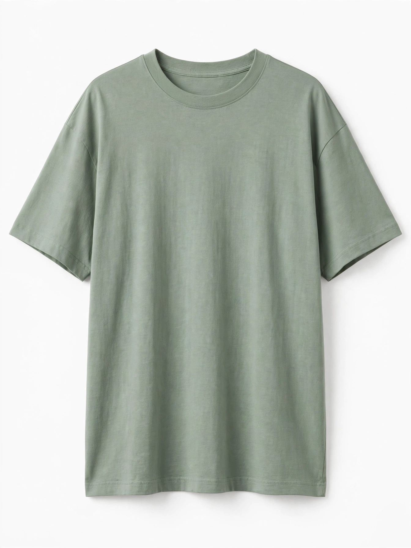 sage green tshirt flatlay sage green tshirt flatlay